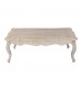 Lille Oak Wood Plywood Veneer White Washed Finish Coffee Table